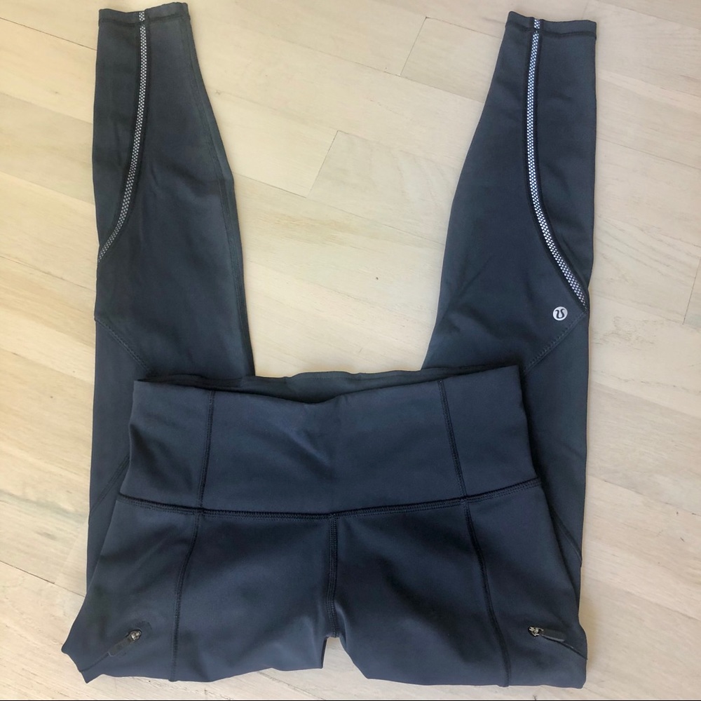 Lululemon Navy Tight Luxtreme 30” Reflective 6